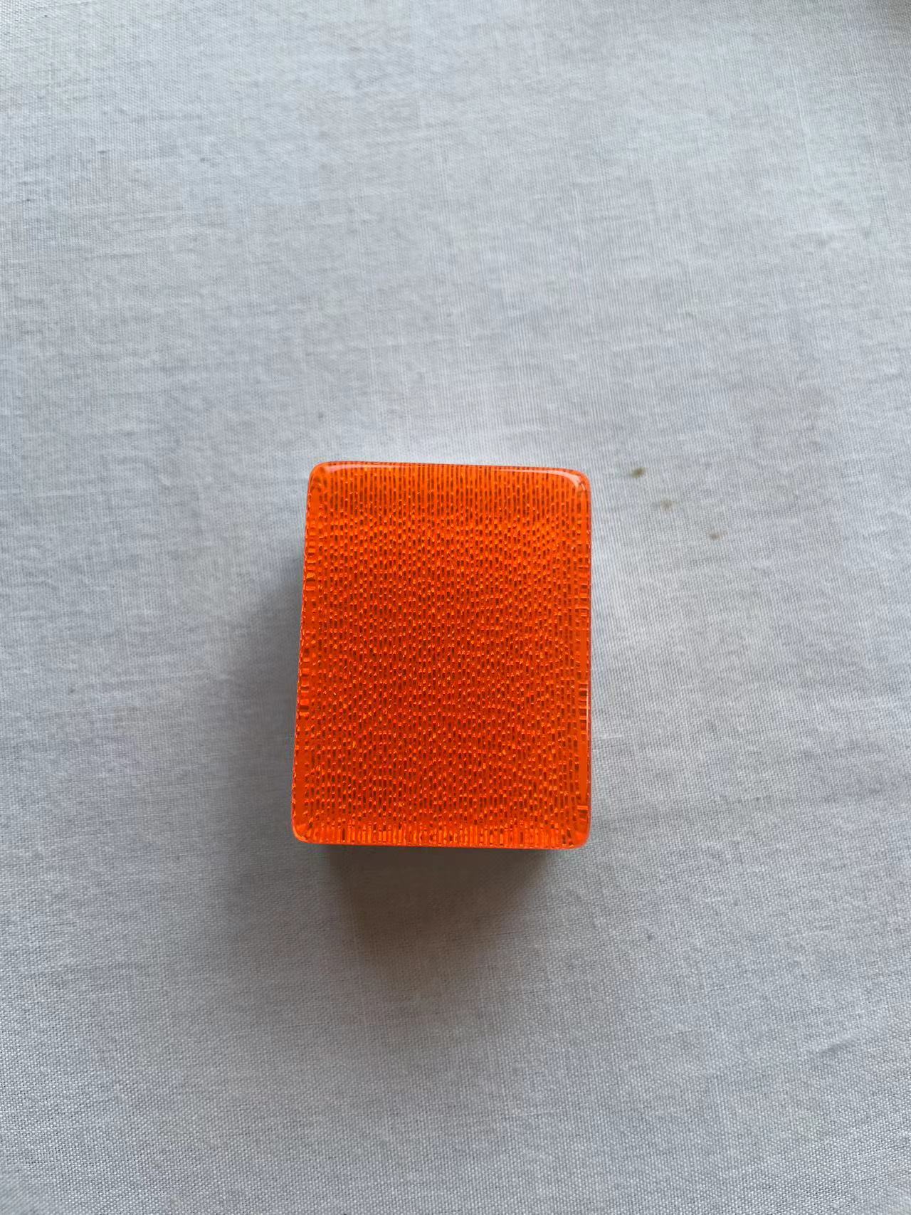 Push Tile Mahjong Tile Game Blank Premium Glitter Back Tile ( 40 mm ) - Different Colors 