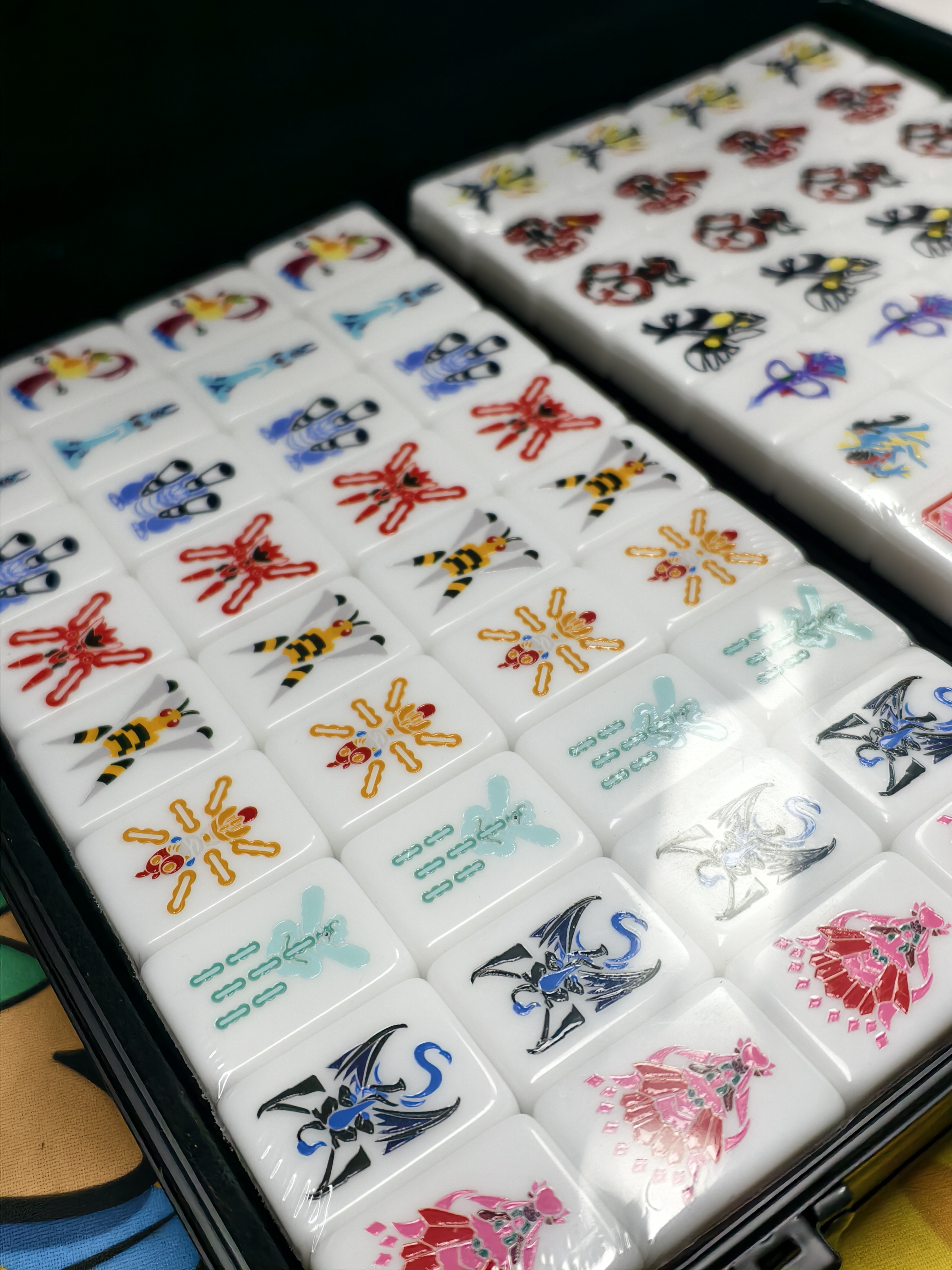 Monsters Mahjong Tile Set 2.0 - Mega Evolution Edtion( 144 pcs ) 