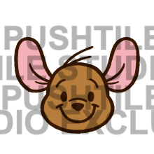 Push Tile Mahjong Tile Game Sunrise Yellow  65 tiles ( Winnie the pooh ) tiktok new viral trending rummy dominos