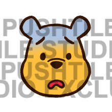 Push Tile Mahjong Tile Game Sunrise Yellow  65 tiles ( Winnie the pooh ) tiktok new viral trending rummy dominos