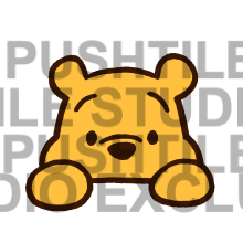 Push Tile Mahjong Tile Game Sunrise Yellow  65 tiles ( Winnie the pooh ) tiktok new viral trending rummy dominos