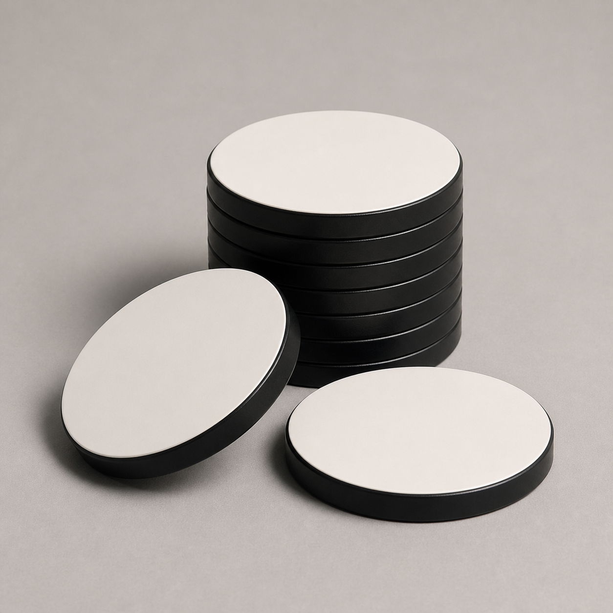 Custom 40mm Ceramic Poker Chip - Personalized Denomination & Color