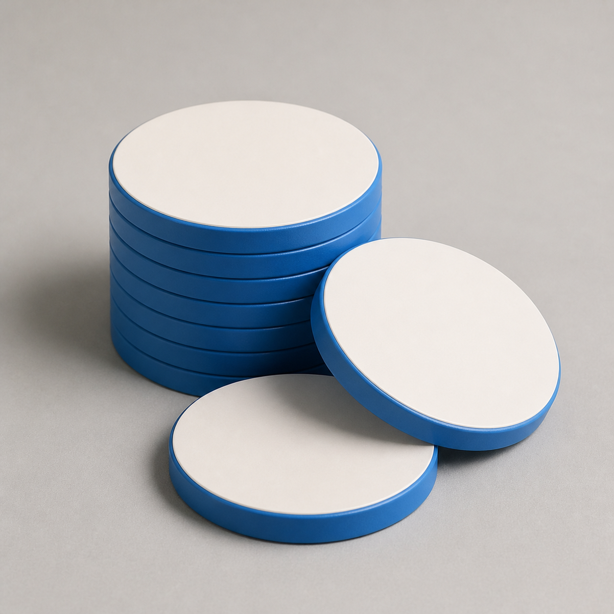 Custom 40mm Ceramic Poker Chip - Personalized Denomination & Color