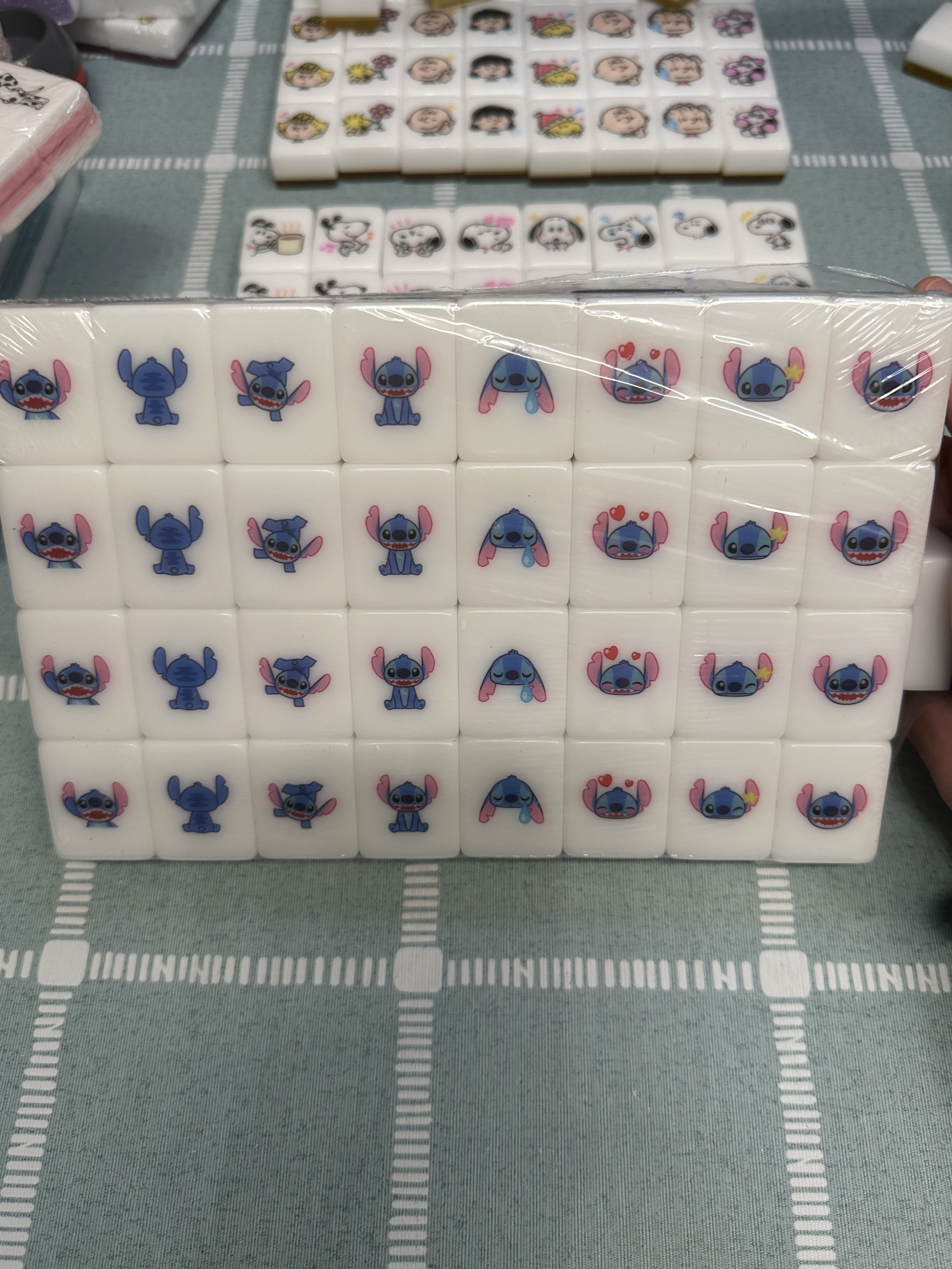 Push Tile Game 2 Player Set ( Stitch Lilo Vol.2 ) 65 Tiles 