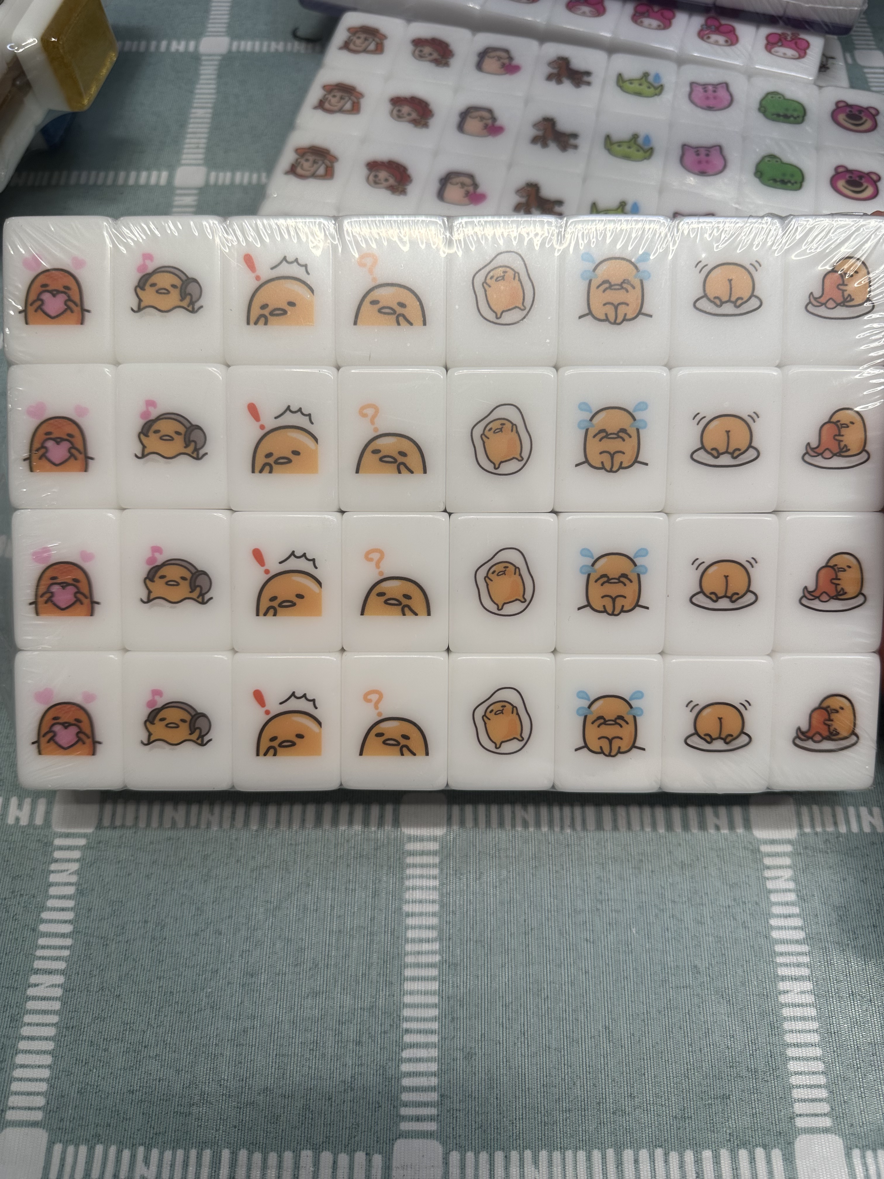  PushTile Mahjong Tile Game Light Purple 32 tiles ( Sanrio Battle Collection - Make your own combo! ) tiktok new viral trending rummy dominos