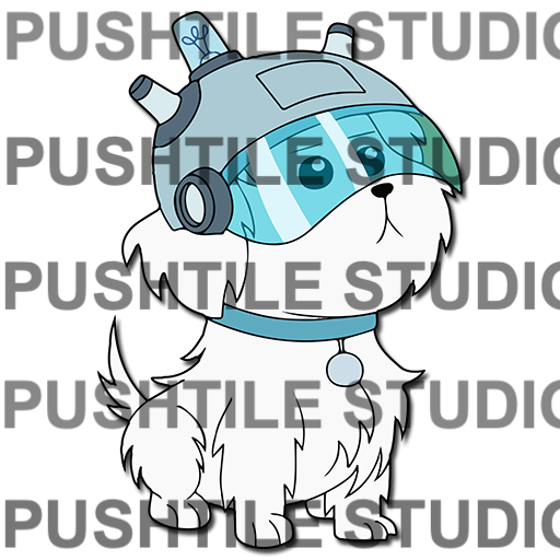 Pre-Release Push Tile Game 2 Player Set（ Rick and Morty ）65 Tiles