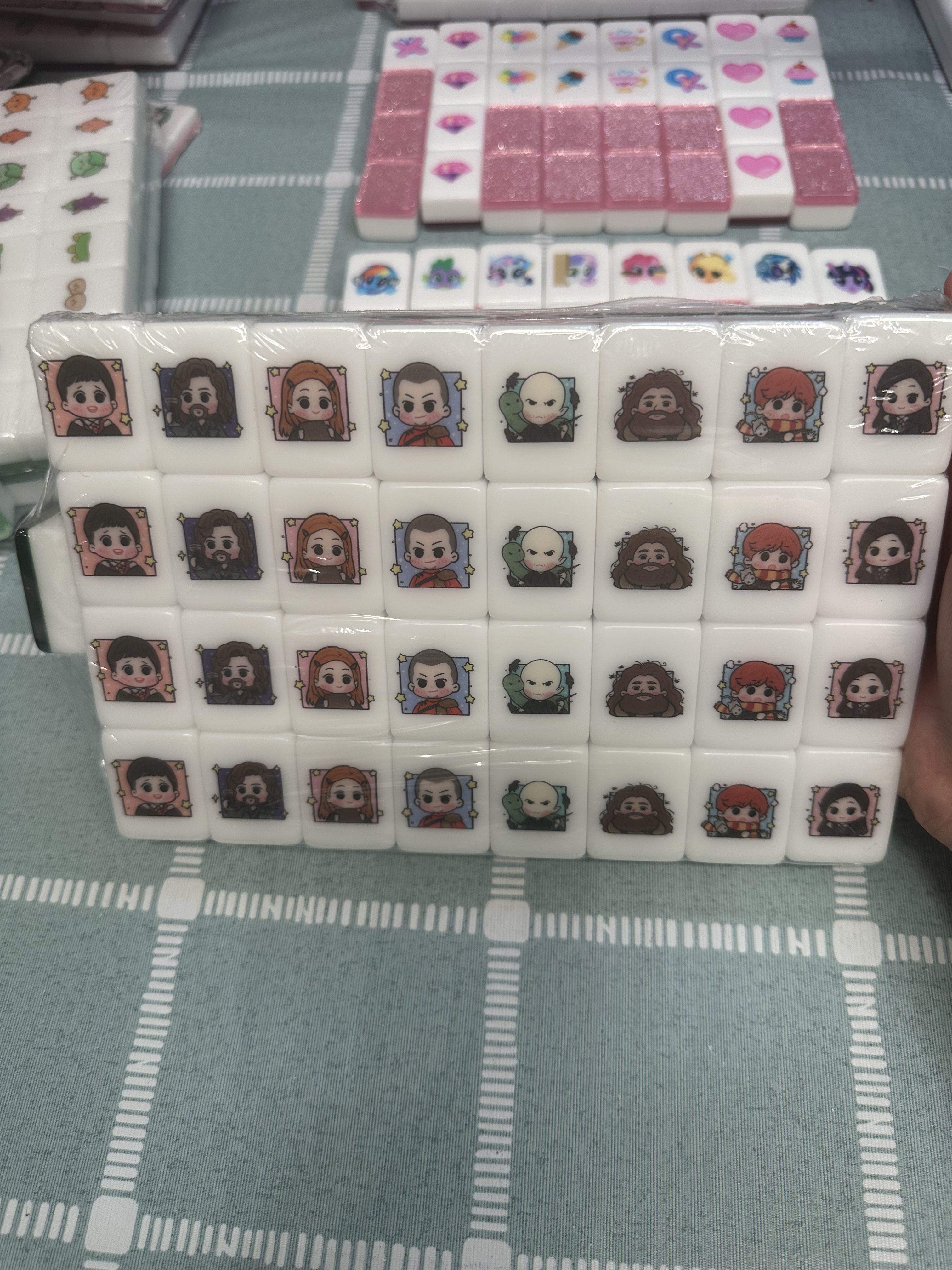 Push Tile Game 2 Player Set（ Harry Potter ）65 Tiles