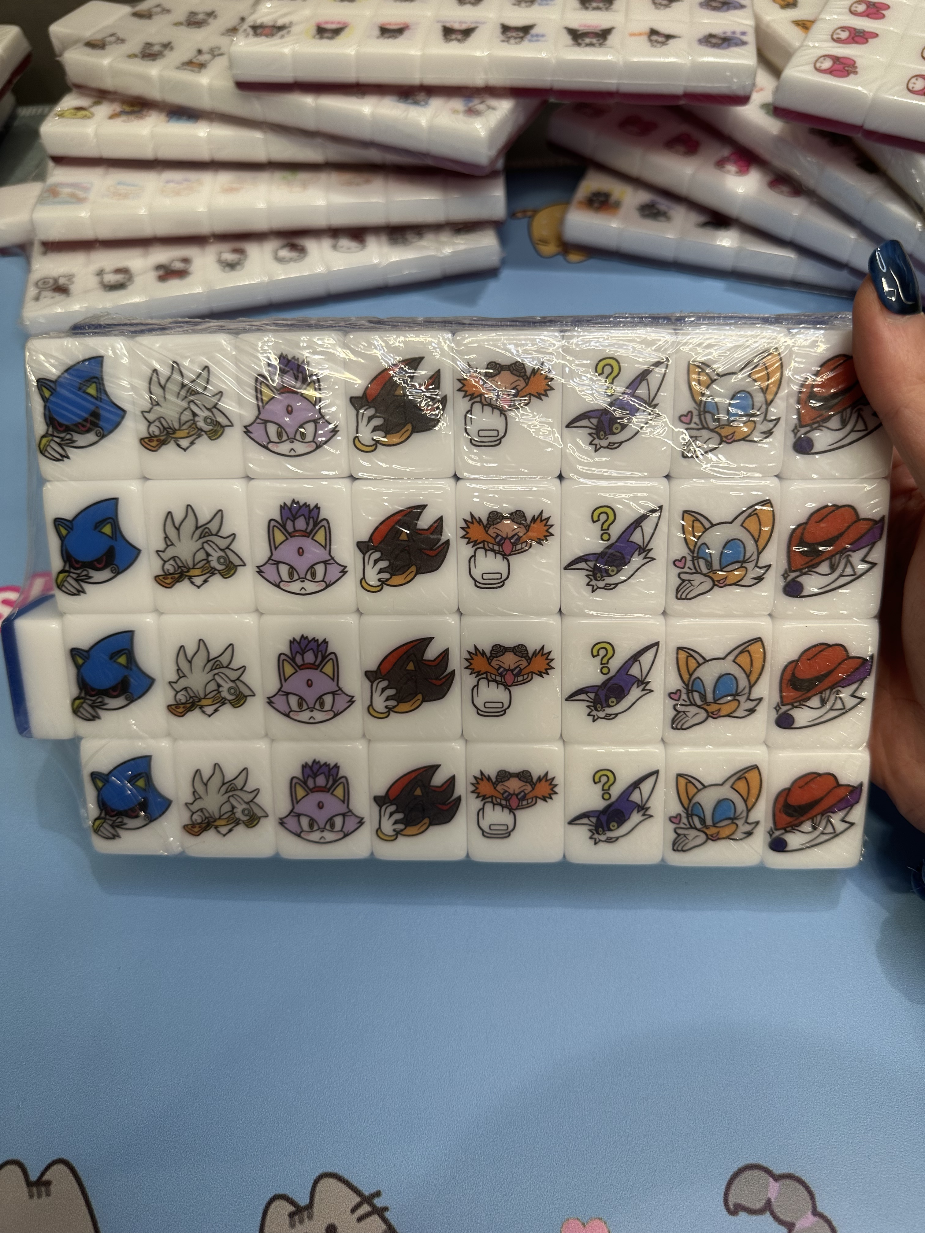 Push Tile Game 2 Player Set（ Sonic the Hedgehog ）65 Tiles