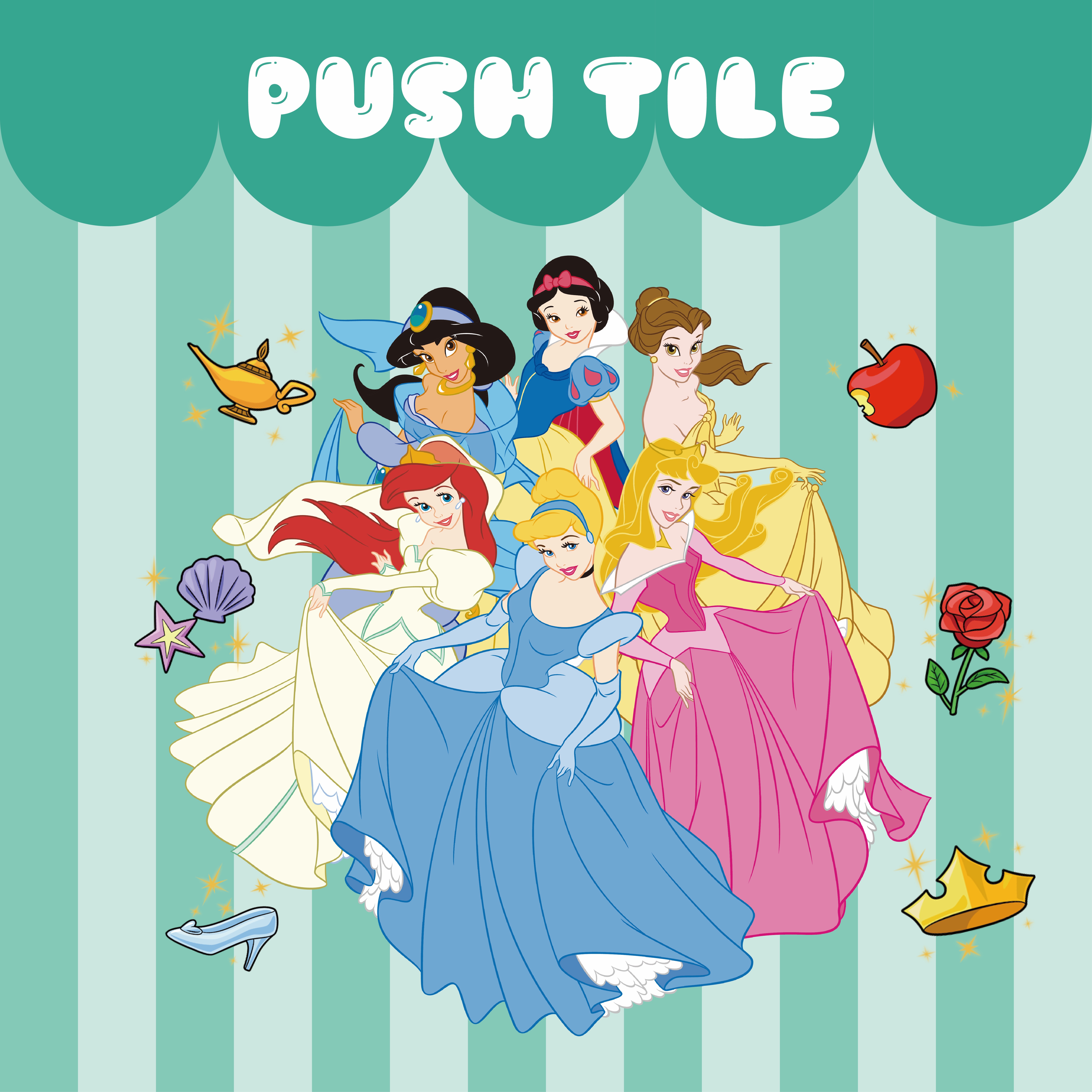 PushTile Premium Tile Mat/Rug 19.7*19.7inches