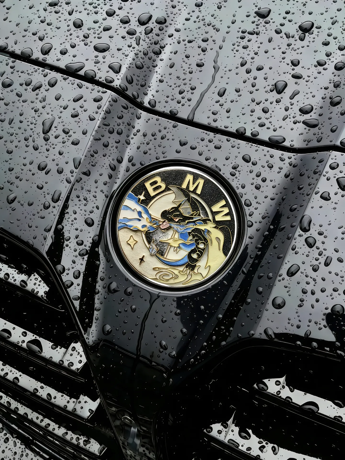 Heritage Enamel Custom Car Badge | Master Artisan Hand-Painted Emblem