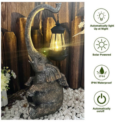 Solar Elephant Statue Light（Hot product! ! Limited time offer）