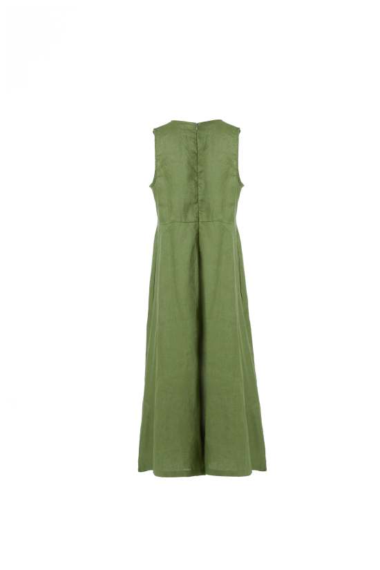 Wabi-sabi Chest Pressed Tie Side Ties Jumpsuit – Cozinen