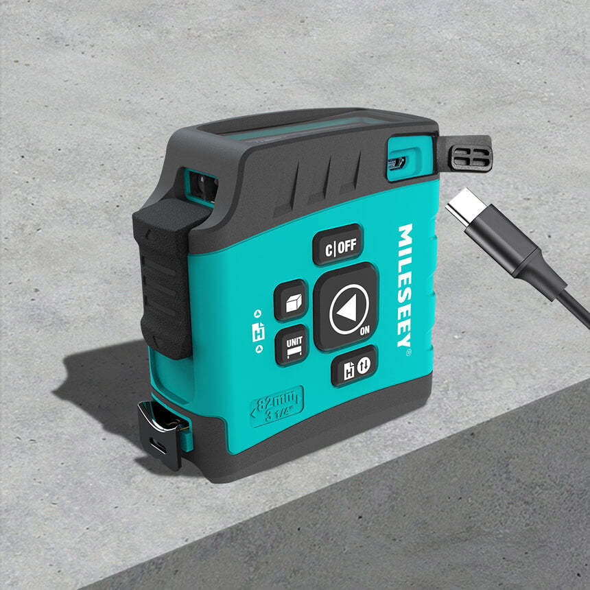 Mileseey DT20 Digital Distance Laser Tape Measure Charging