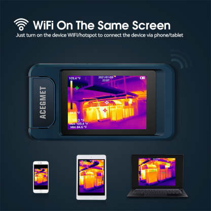 Mileseey ACEGMET P200 Infrared Thermal Imager WiFi connection
