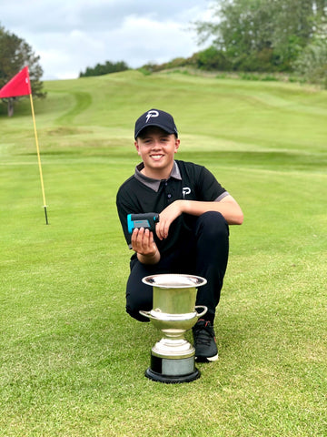 Logan Scherpe in National Wales Golf