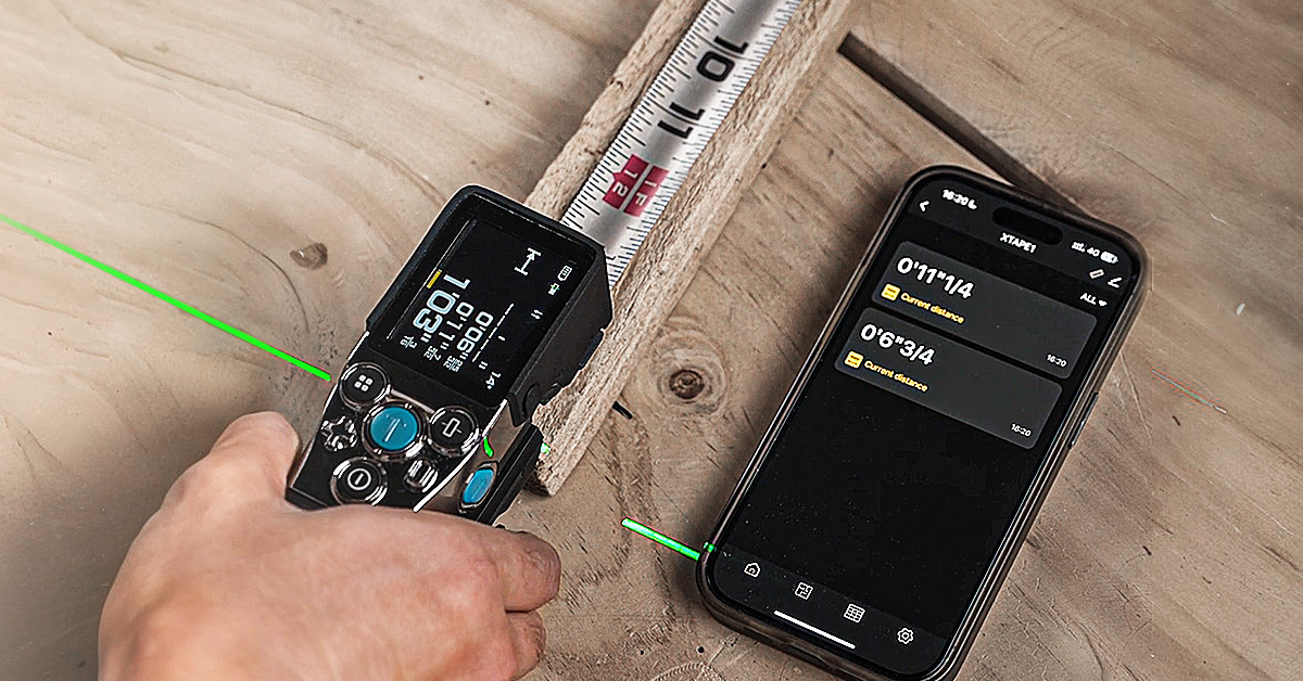 MILESEEY XTAPE1 digital tape measure with laser