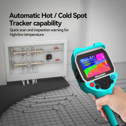Mileseey TR120 Infrared Thermal Scanner with Auto Hot/Cold Spot Tracker