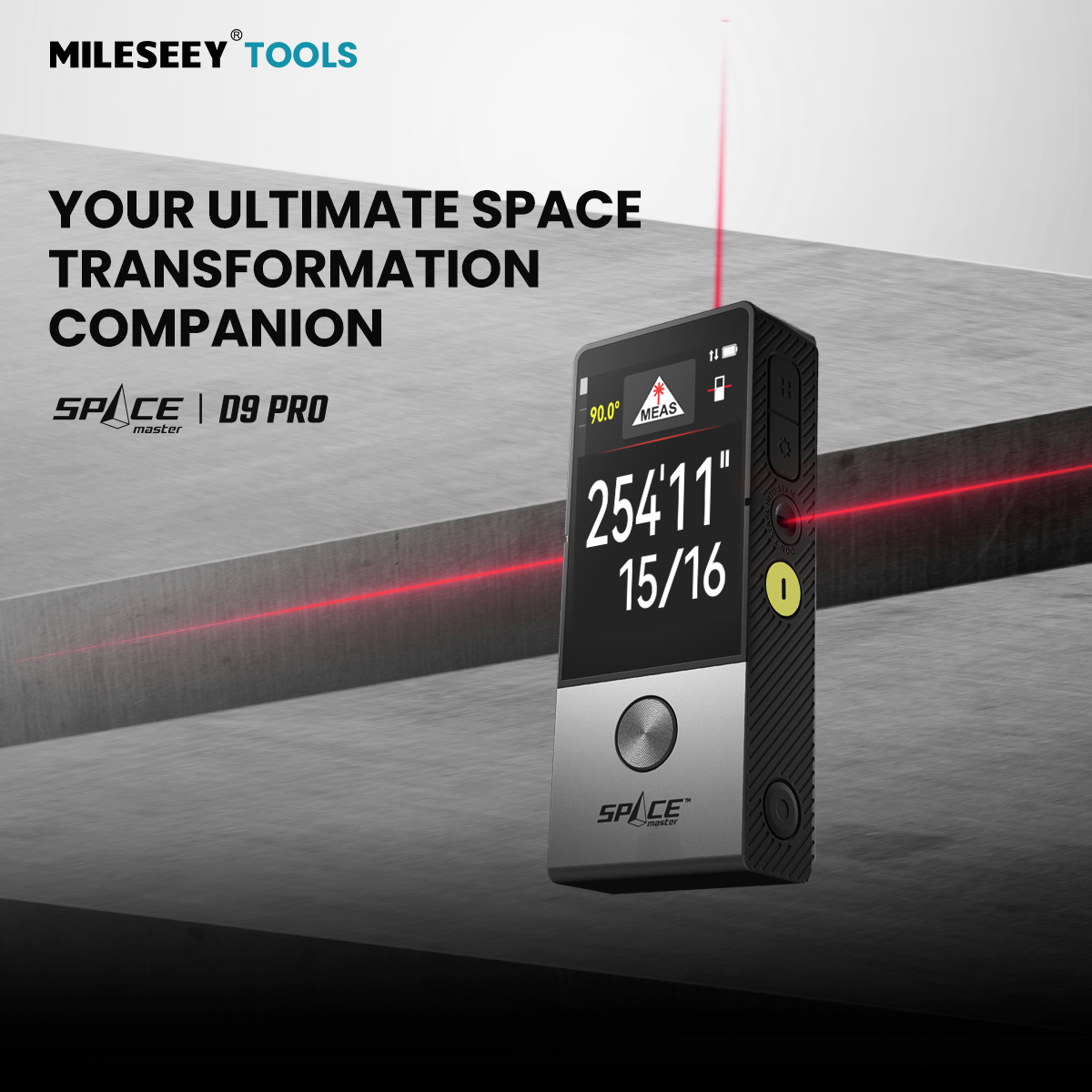 Mileseey D9 Pro Laser Measure Space Master