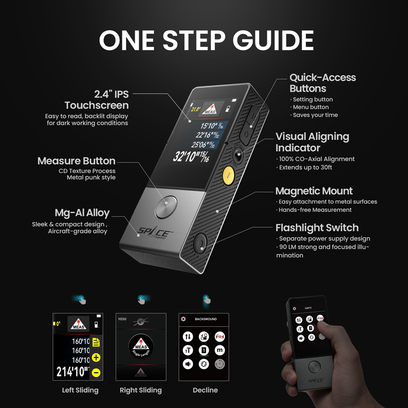 Mileseey D9 Pro Laser Measure Space Master