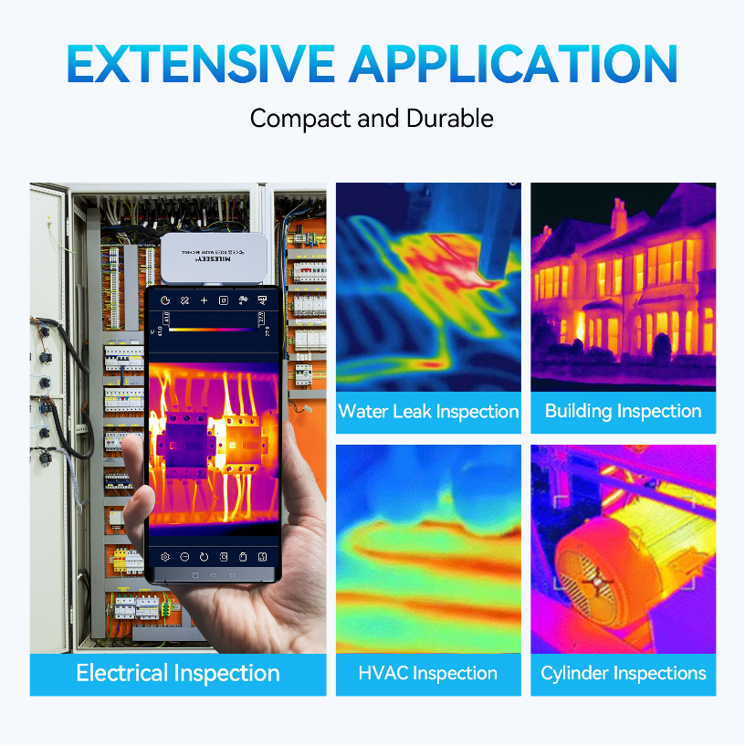MILESEEY TR256i thermal camera for Android Applications