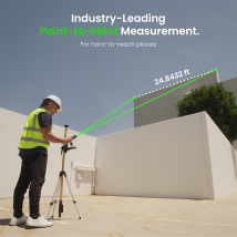 MILESEEY S50C Green Laser Measure with Camera