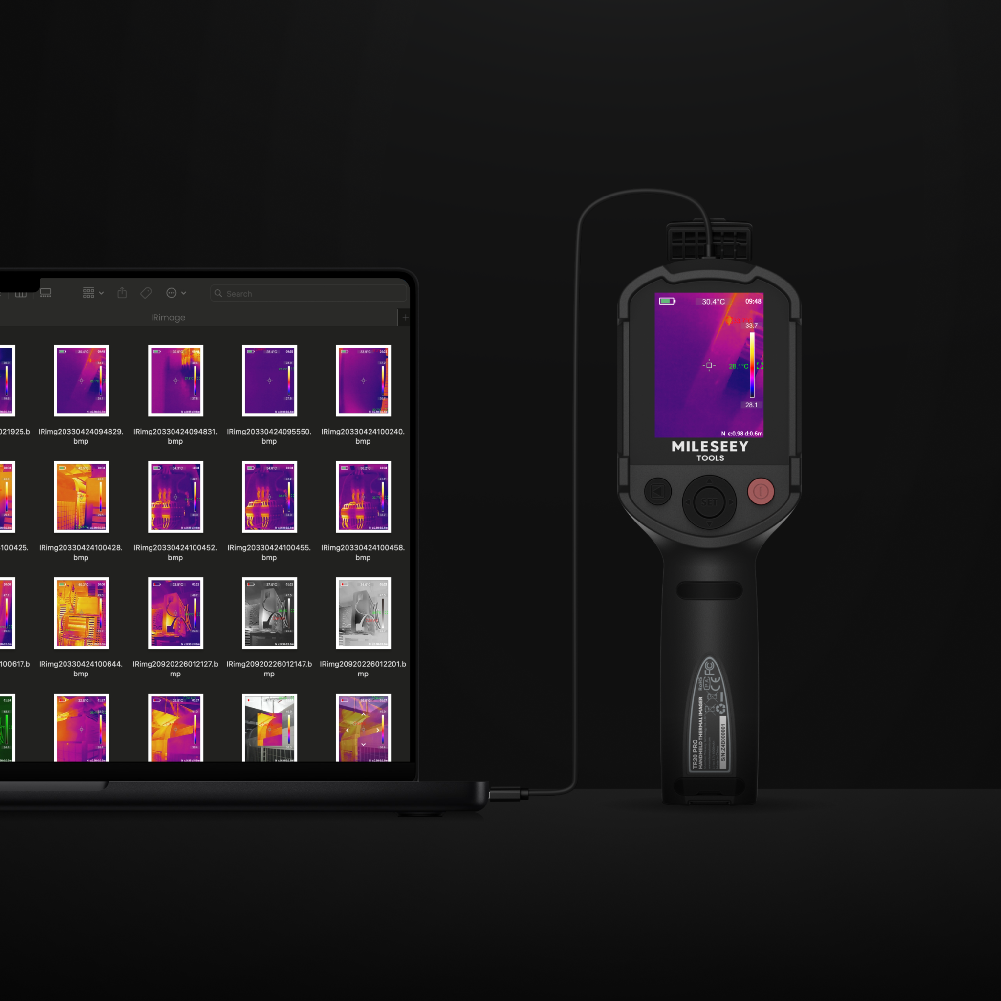 TR20 Series Thermal Imaging Camera with Video Recording