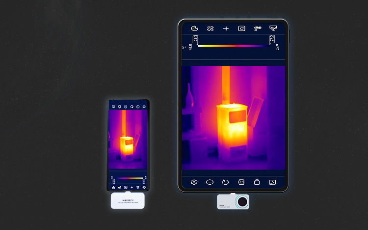 MILESEEY TR256i thermal camera for Android