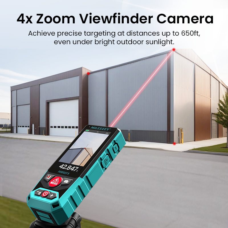  P9 650ft Professional Outdoor Laser Measure with Camera