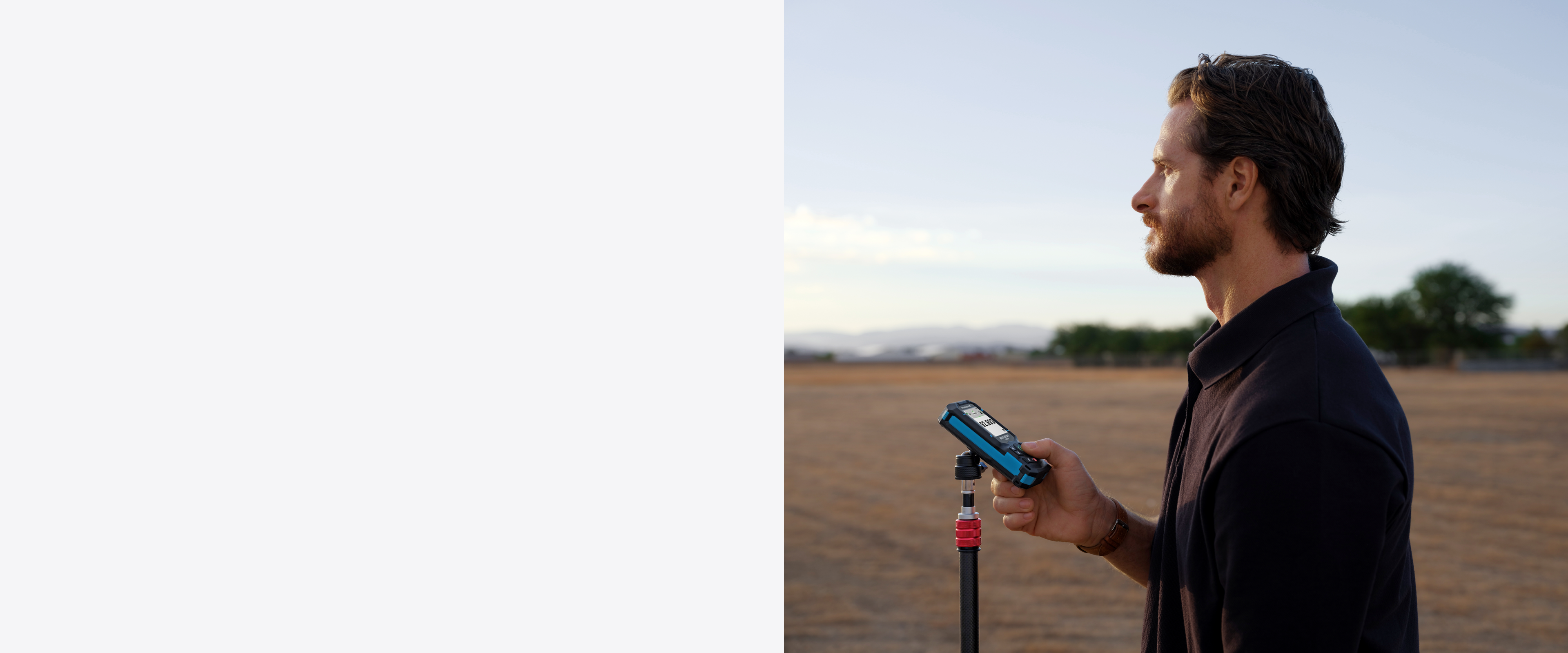 {"default":"Mileseey S50 green laser measure held for outdoor surveying."}
