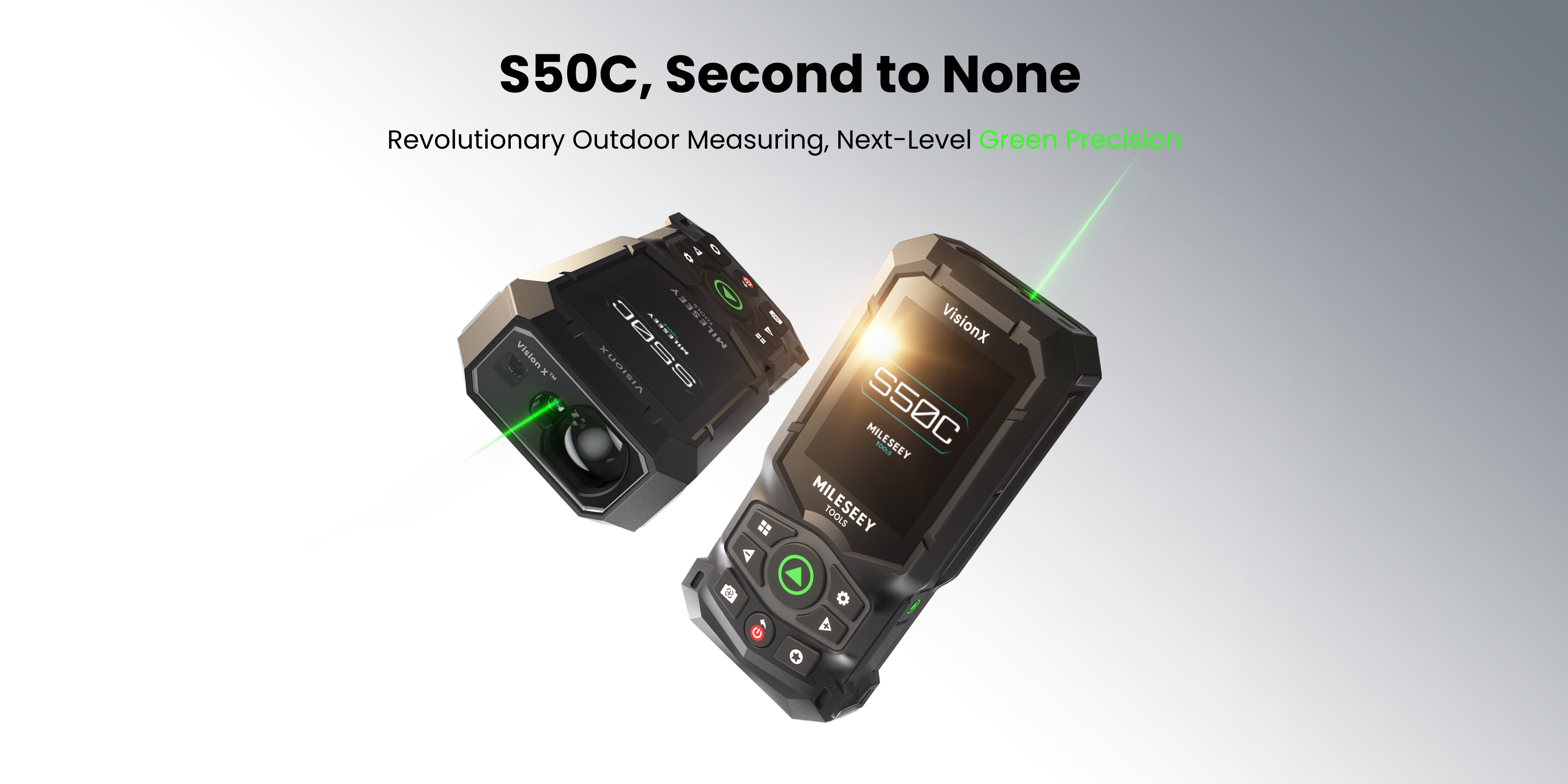 MILESEEY S50C Green Laser Measure with Camera – Mileseey Tools