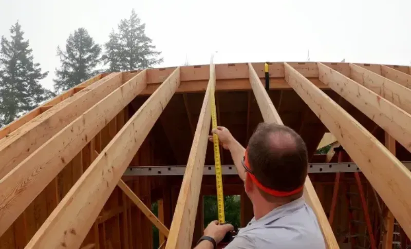tape measure roof