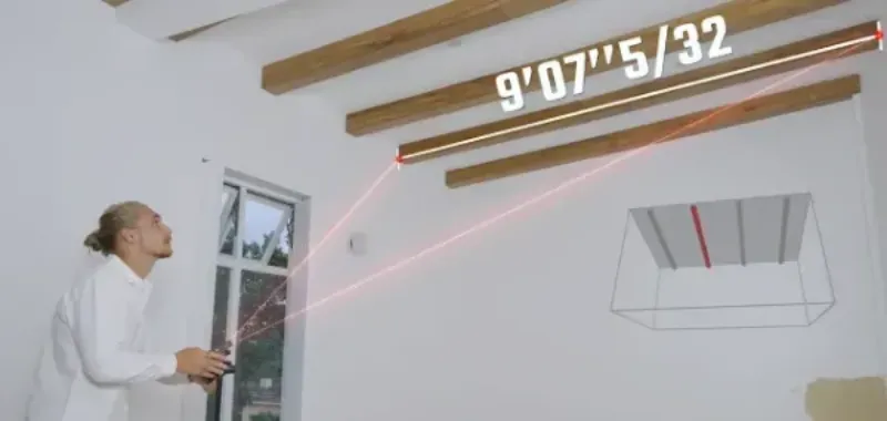 laser measure distance
