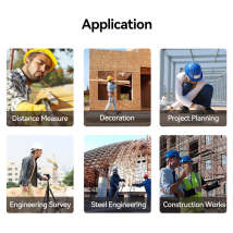 Mileseey S7 Outdoor Laser Measuring Tool Applications