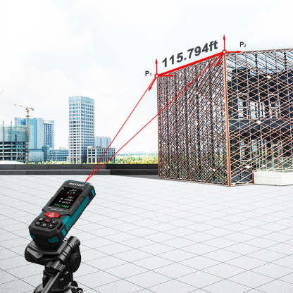 Mileseey S7 Outdoor Laser Measuring Tool with Camera Viewfinder and Bluetooth