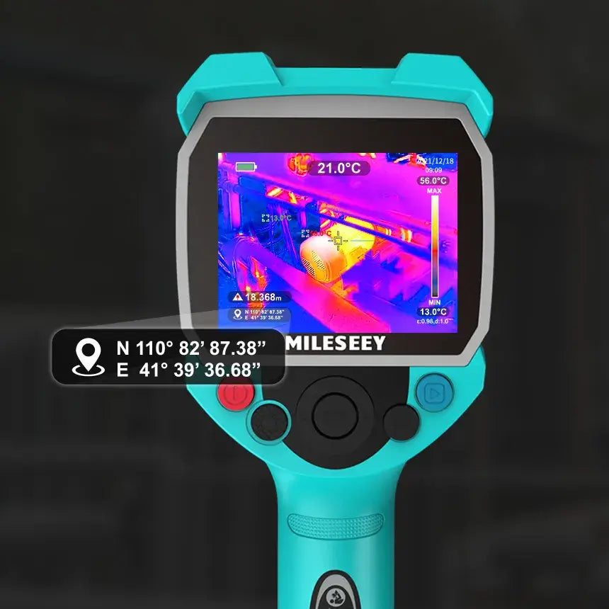 Mileseey TR256 Infrared Thermal Imaging Camera with GPS Positioning