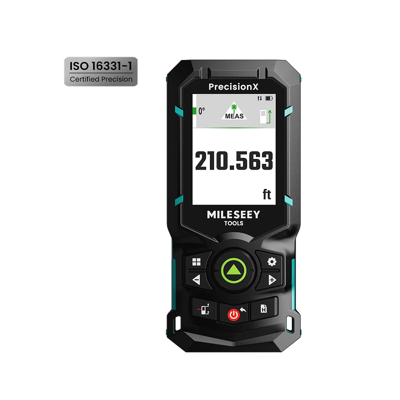 {"default":"icon of ISO 16331-1 certified precision,The Appearance of Milessey S50 Green-Beam Laser Measure"}
