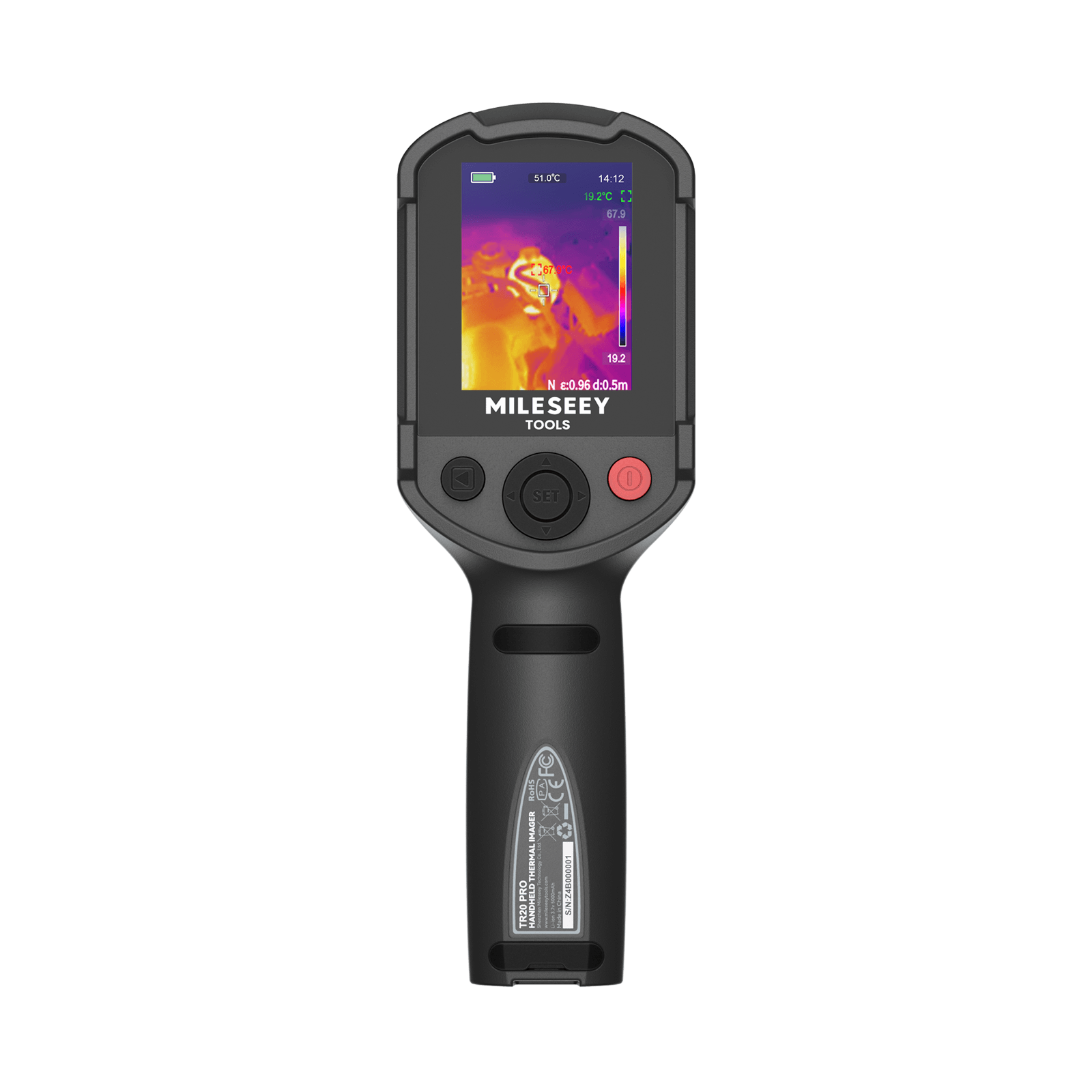 TR20 Pro Dual Camera Thermal Imaging Camera with Video Recording