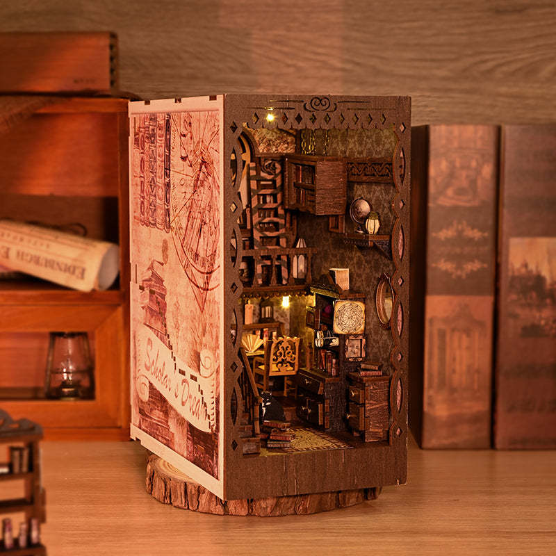 Book Nooks DIY 3D Wooden Puzzle (Best Seller)