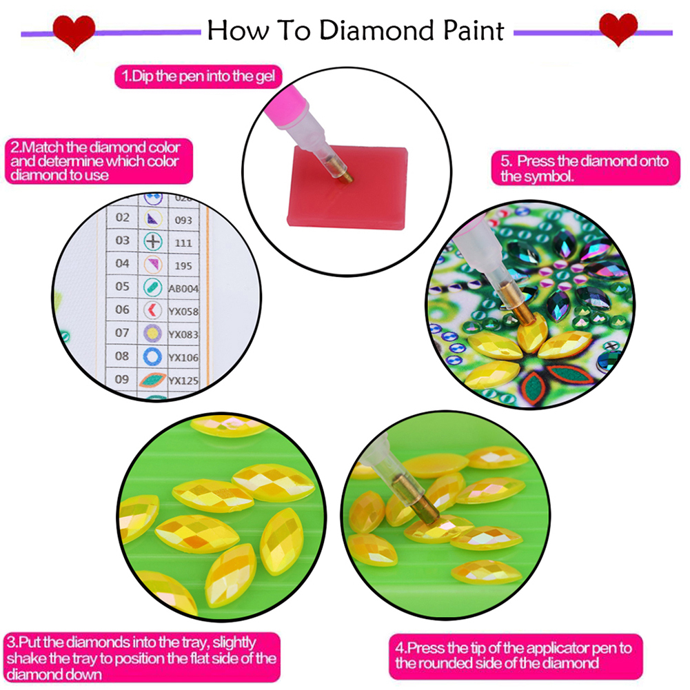 DIY Acrylic Special Shaped Desktop Diamond Art Kits (Cloud Unicorn)