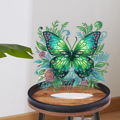 5D DIY Special Shape Diamond Painting Desk Ornament Butterfly Decor Kit