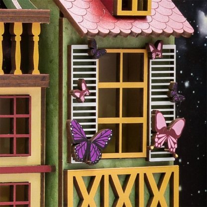 Dreamland of Alsace Book Nook 3D Wooden Puzzle