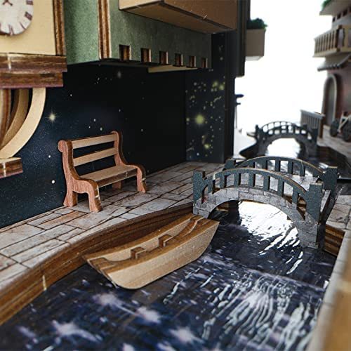 Dreamland of Alsace Book Nook 3D Wooden Puzzle