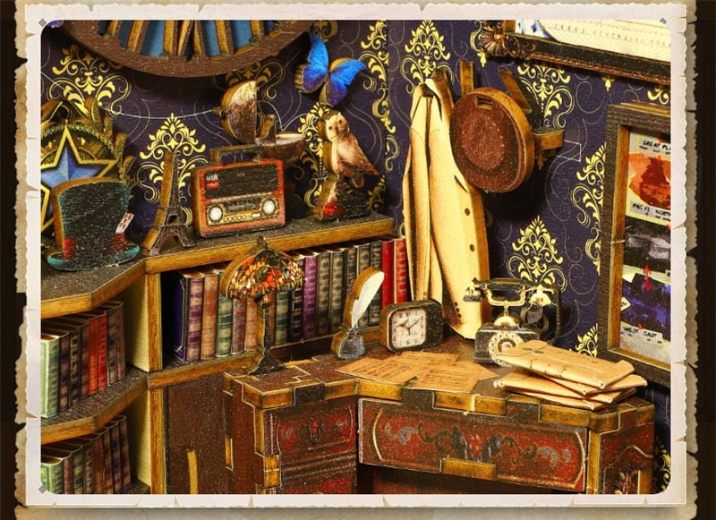 Famous Detective Agency Book Nook Kit