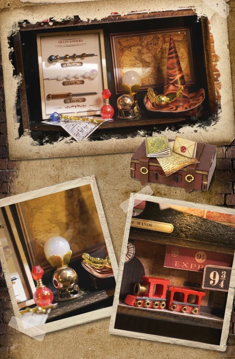 Magic Wand Shop Miniature Book Nook Kit