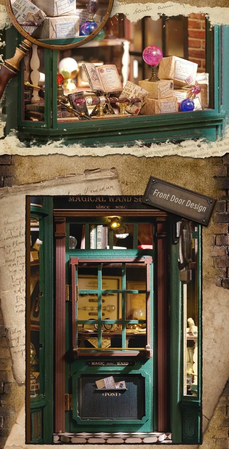 Magic Wand Shop Miniature Book Nook Kit