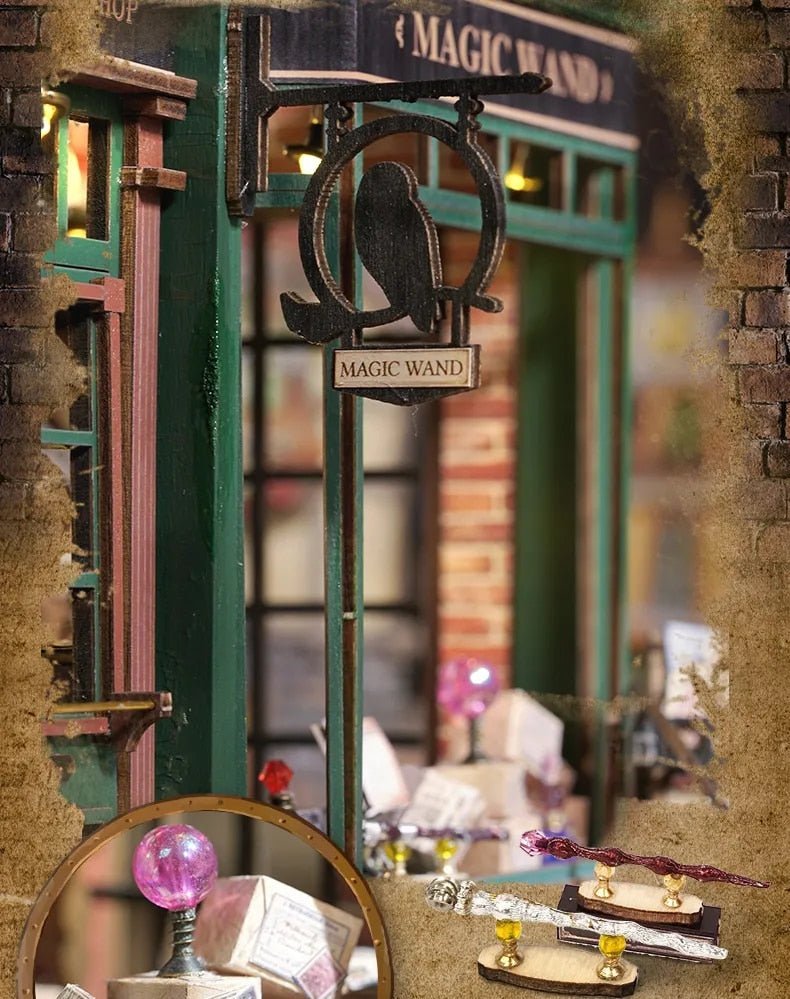 Magic Wand Shop Miniature Book Nook Kit