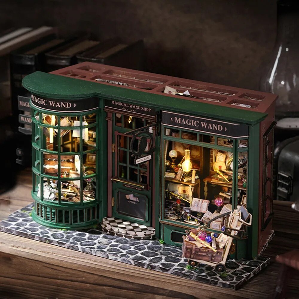 Magic Wand Shop Miniature Book Nook Kit