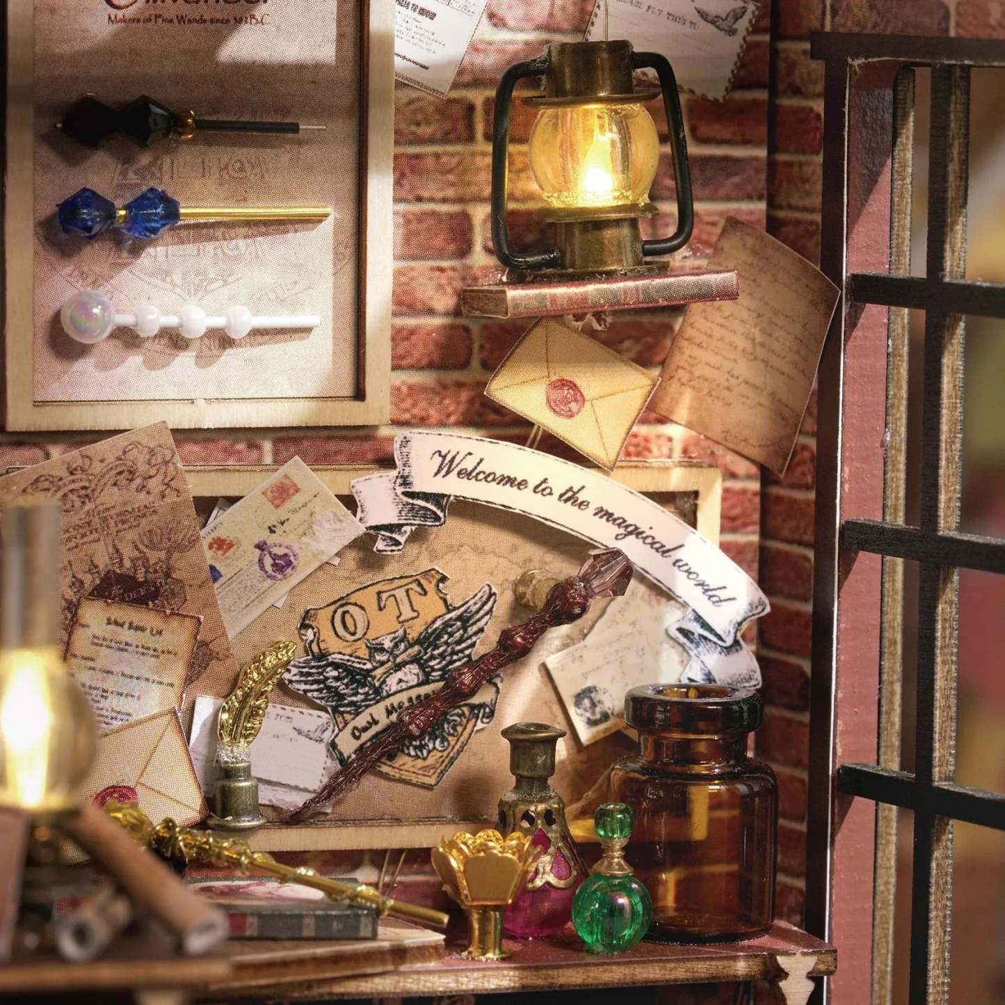 Magic Wand Shop Miniature Book Nook Kit