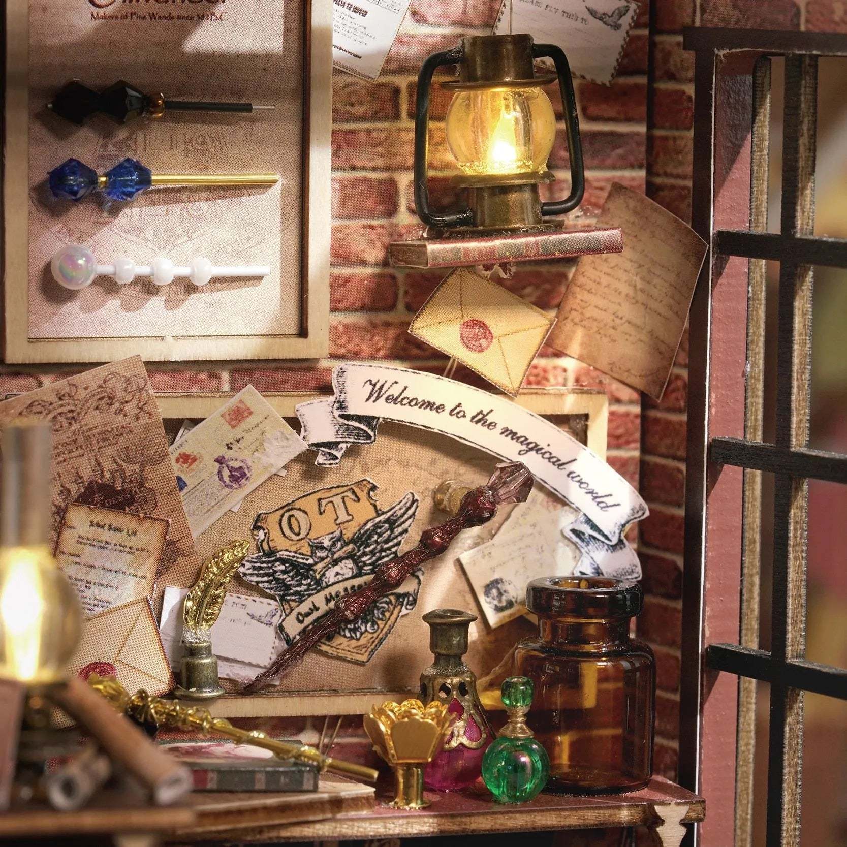Magic Wand Shop Miniature Book Nook Kit
