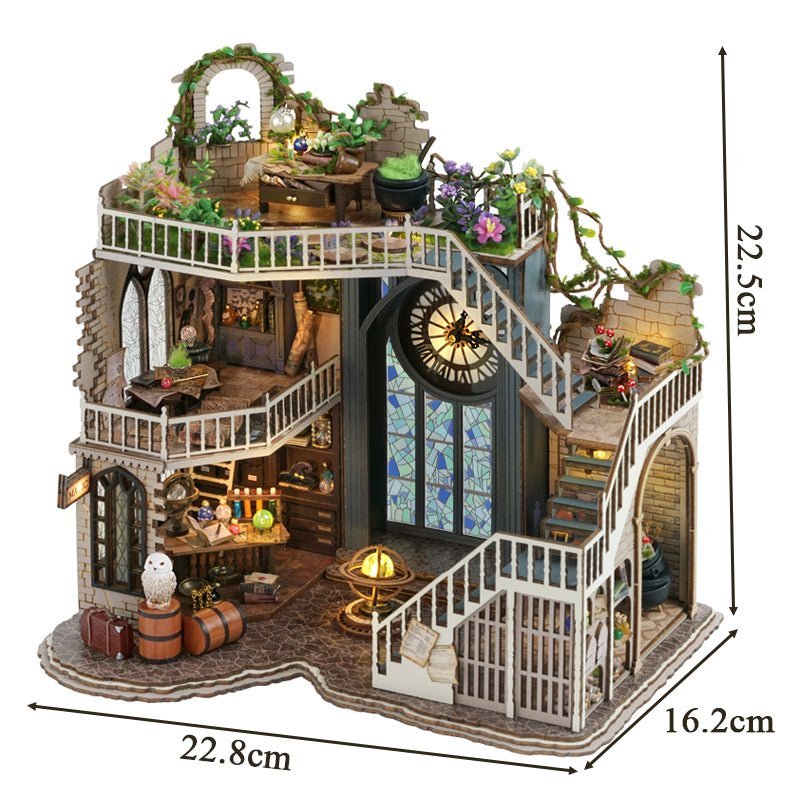 Magic Workshop Ruins Miniature Book Nook Kit